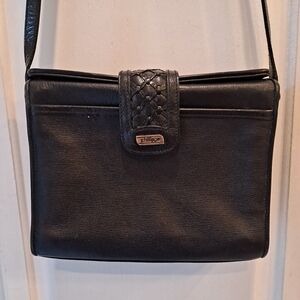 Phillipe Luxurious Vintage Black Crossbody Bag
